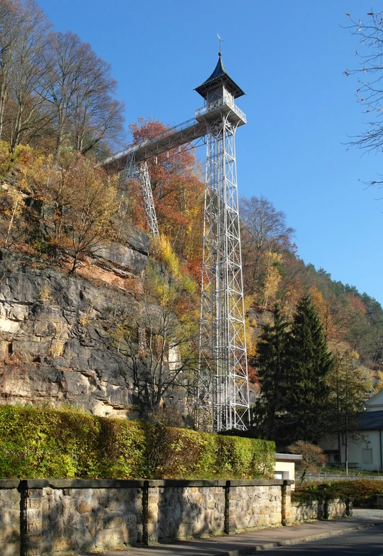 Winda widokowa w Bad Schandau