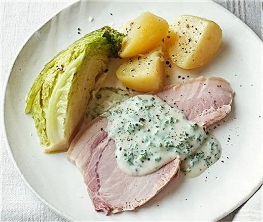 Bacon and cabbage