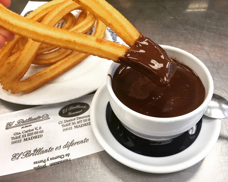 Tejeringos (churros po malagańsku)
