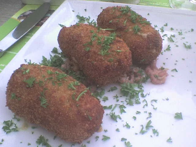 Krokiety z szarej krewetki