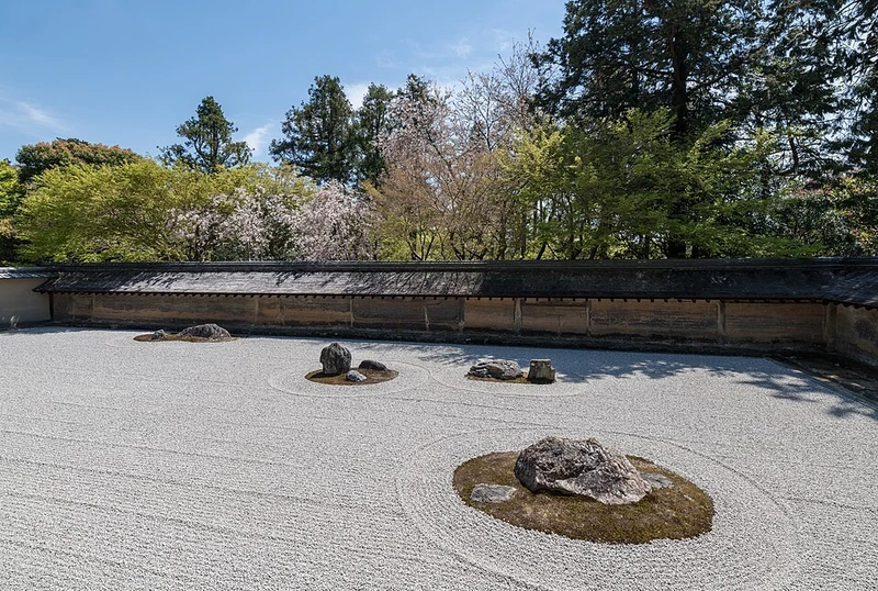 Ryoan-ji - ogród piętnastu kamieni
