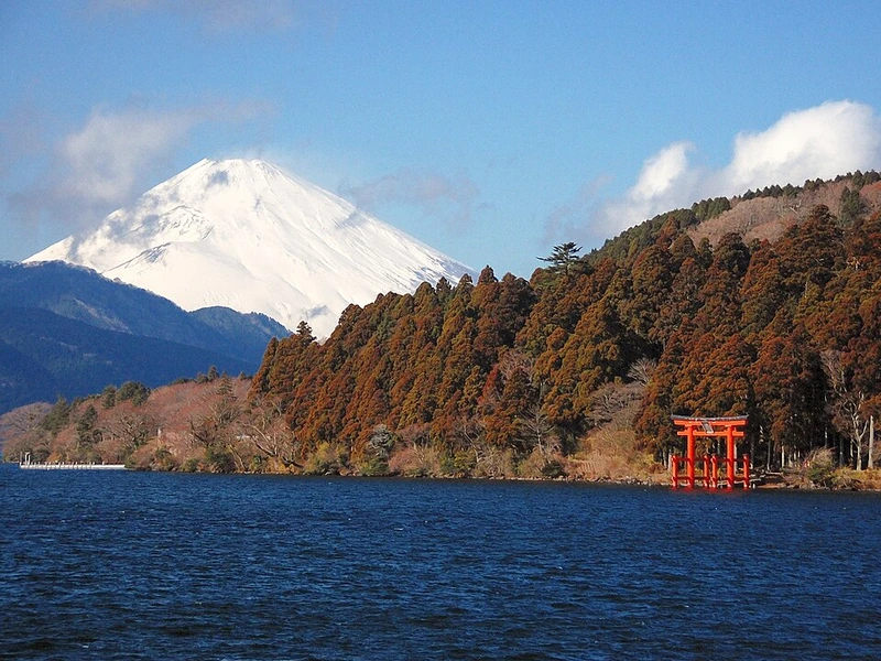 Obiad w Motohakone