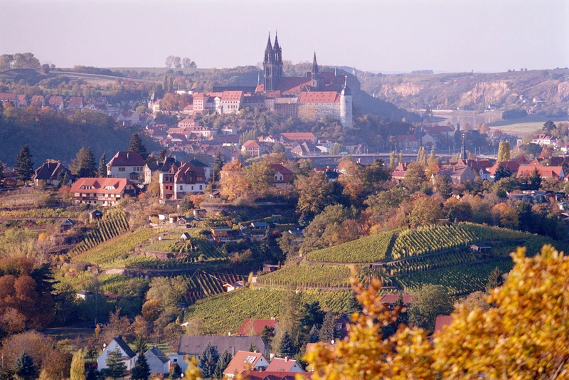 Miśnia - Albrechtsburg i manufaktura porcelany