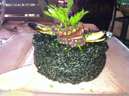 Czarne risotto