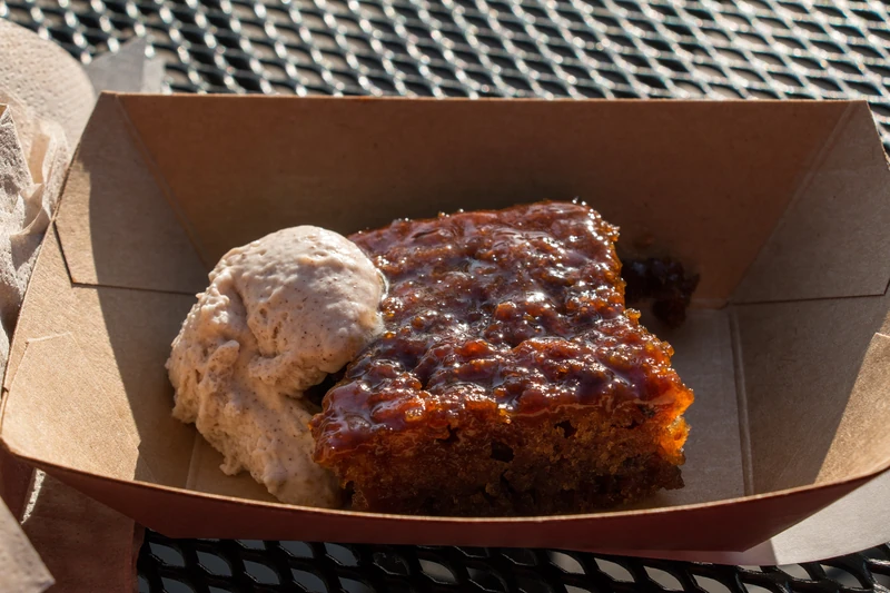 Sticky toffee pudding